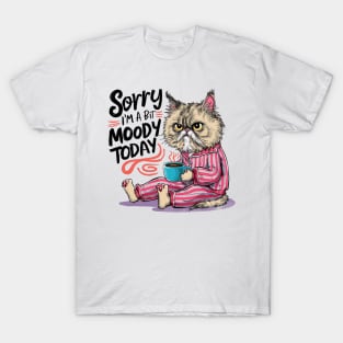 Sorry I'm A Bit Moody Today T-Shirt